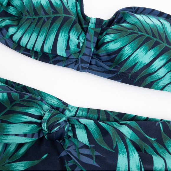 OSHKOSH (Women’s) . Palm High-Waisted Two-Piece Swimsuit - Picture 3 of 8